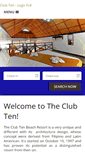 Mobile Screenshot of clubtenboracay.com